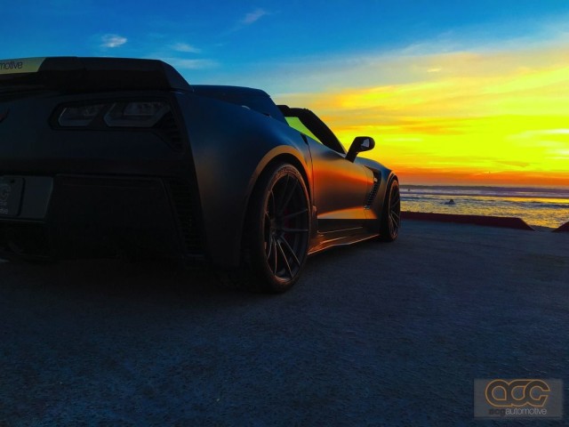 Corvette of the Week: ACG’s Sinister Matte Black C7 Z06