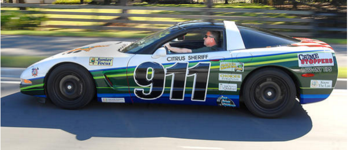Another Corvette Takes on Police Car Duties
