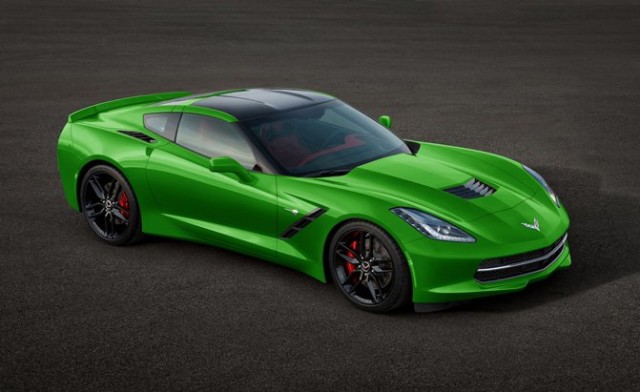 Here is a C7 Corvette that is decidedly not electric-powered.