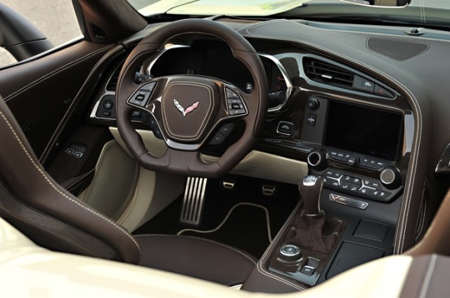 Flat-Bottom Corvette Steering Wheel Makes Perfect Sense