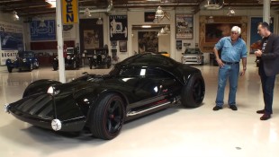 Darth Vader’s C6 Corvette Helmet Visits Jay Leno