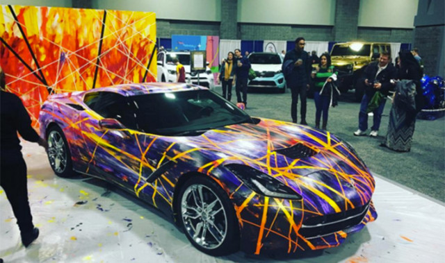 This Chevrolet Corvette Stingray C7 Belongs in an Art Museum