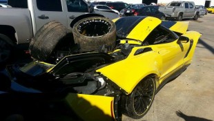 Special Edition C7.R Completely Demolished