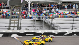Corvette Racing One and Two in GTLM at Daytona