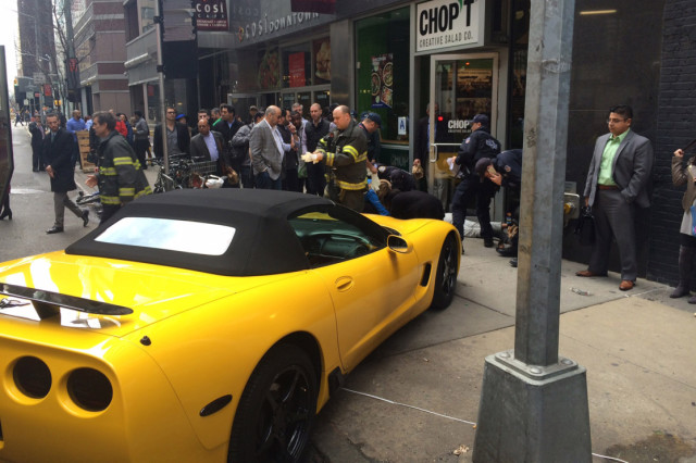 Corvette Automatic Start Mishap Pins Woman Under Car