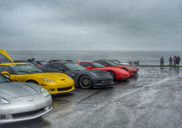 Corvettes? In the Rain?! Are you CRAZY?!?