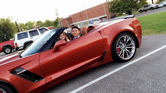 Every Kid’s Dream: Take a Corvette Z06 to Prom