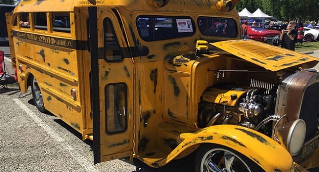 Facebook Fridays: A Corvette-Powered School Bus?