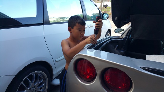 Custom ZR8X Corvette Unites Family During Build