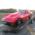 Flashback Friday: Man Crashes Friend's C3 Corvette Into Pond, Gets Promptly Arrested