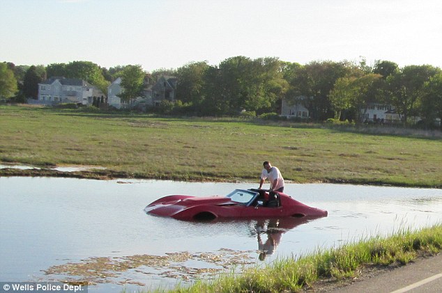 Flashback Friday: Man Crashes Friend’s C3 Corvette Into Pond, Gets Promptly Arrested