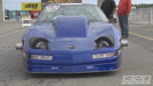This C4 Corvette Has Turbochargers for Headlights