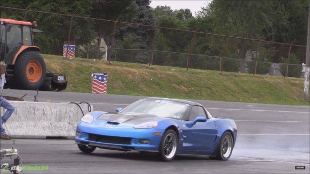 Manual C6 Corvette ZR1 on Nitro Pulls 9s