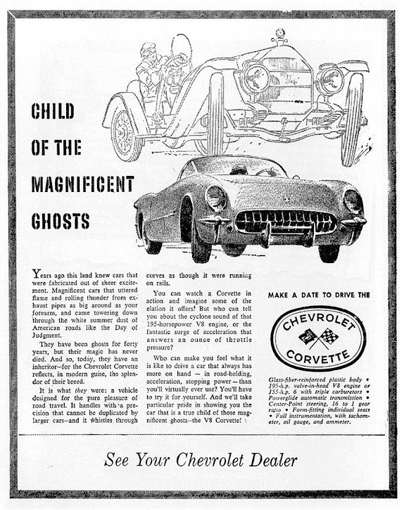 What Was the First Corvette Advertisement You Remember?