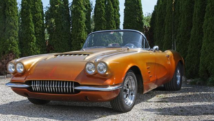 This 1958 Corvette Is Heavy on Dramatic Flair