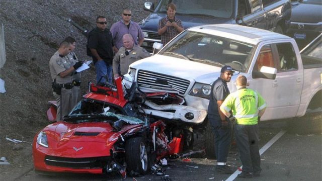Corvette Proves Its Safety Again in Scary California Crash