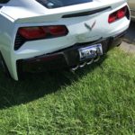 Distracted Driving Leads to New Corvette Getting Whacked