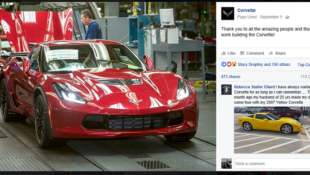 Facebook Fridays: Let’s Celebrate Those Who Build Corvettes