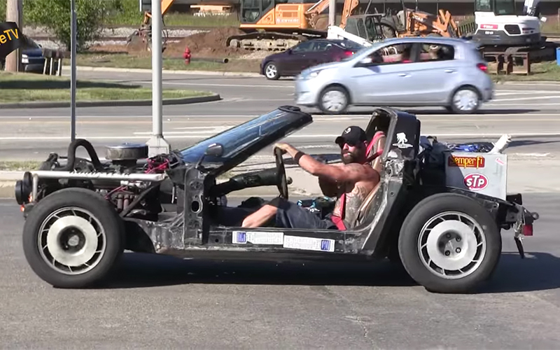 Retired Marine Drives a C4 Corvette Rat Rod Filled With Faygo