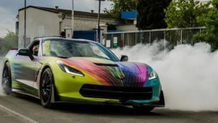 Facebook Fridays: This Flashy C7 Corvette Has Quite a Following in Germany