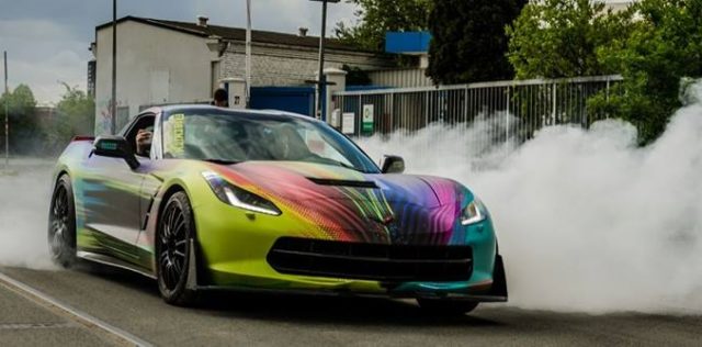 Facebook Fridays: This Flashy C7 Corvette Has Quite a Following in Germany