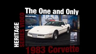Corvette Museum Shows Off World’s Only 1983 Corvette