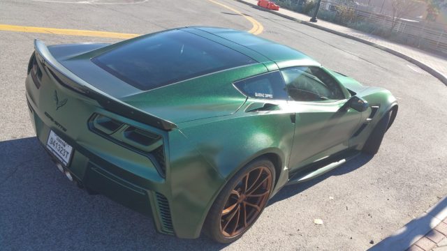 Plasti Dipped C7 Corvette? Depends Who You Ask