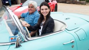 Kendall Jenner, Jay Leno Cruise L.A. in Her ’56 Corvette
