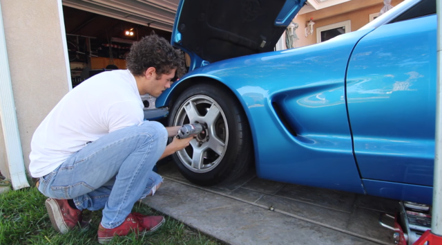 Young Corvette Enthusiast Builds Slammed C5