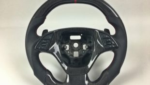Deity Motorsports’ Gorgeous D-shaped Carbon Fiber C7 Corvette Steering Wheels