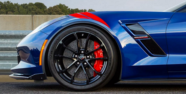 2017 Chevrolet Corvette Grand Sport Photo Wheel Tire Fender Stripes