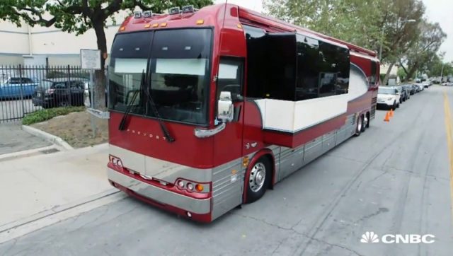 Step Inside Brad Paisley’s Corvette-Themed Tour Bus