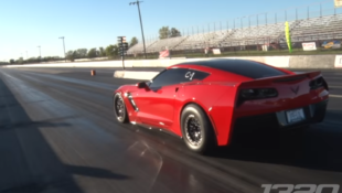Procharged Z06 Bolts to 9-Second Run