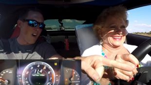 Grandma Takes Wheel of 841-Horsepower Corvette