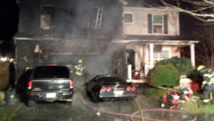 Man Working on Corvette Sets House and Cars on Fire
