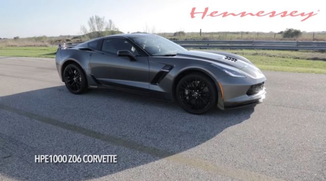 John Hennessey Hammers 1,000-HP Corvette Z06