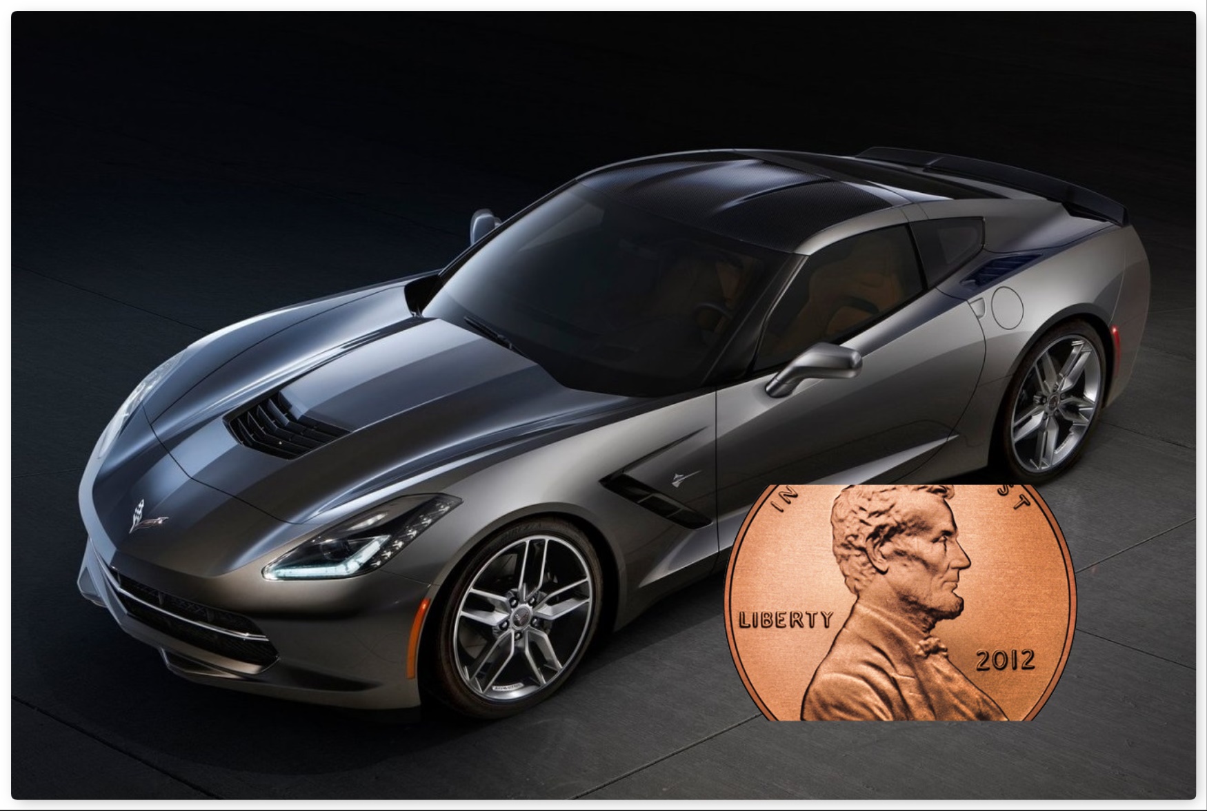 Man Pays Corvette Sales Tax in Pennies