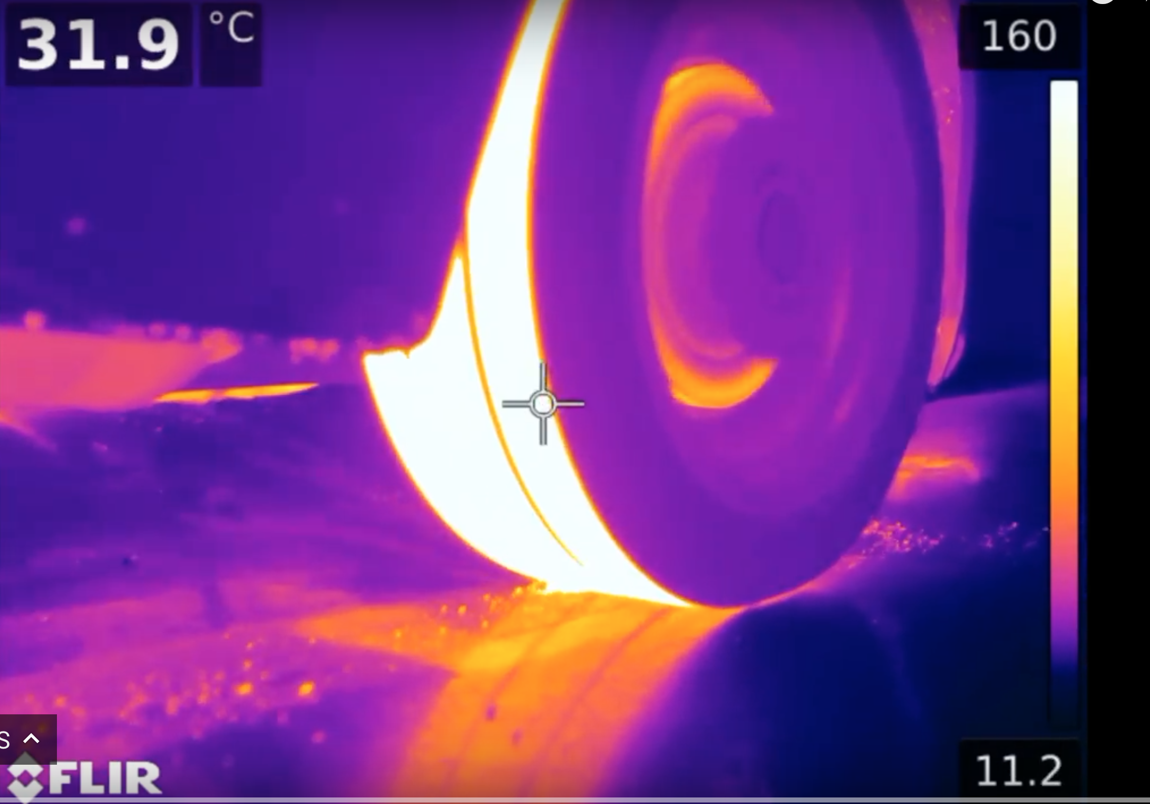 Thermal Camera Makes Burnouts Even Hotter