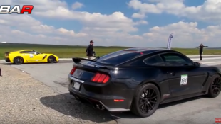 C7 Z06 Takes on Procharged Shelby GT350