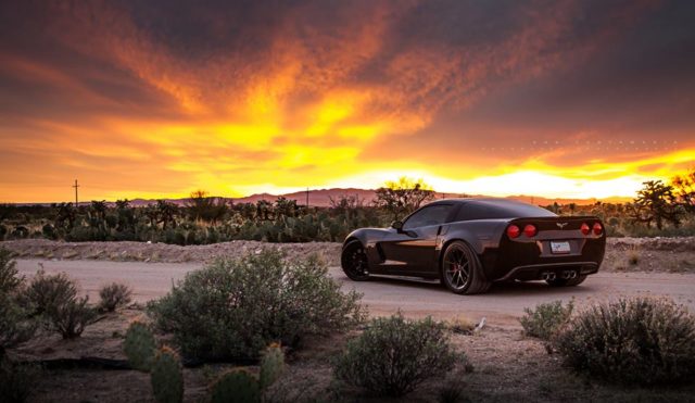 Facebook Fridays: Corvette Sunset Gazing