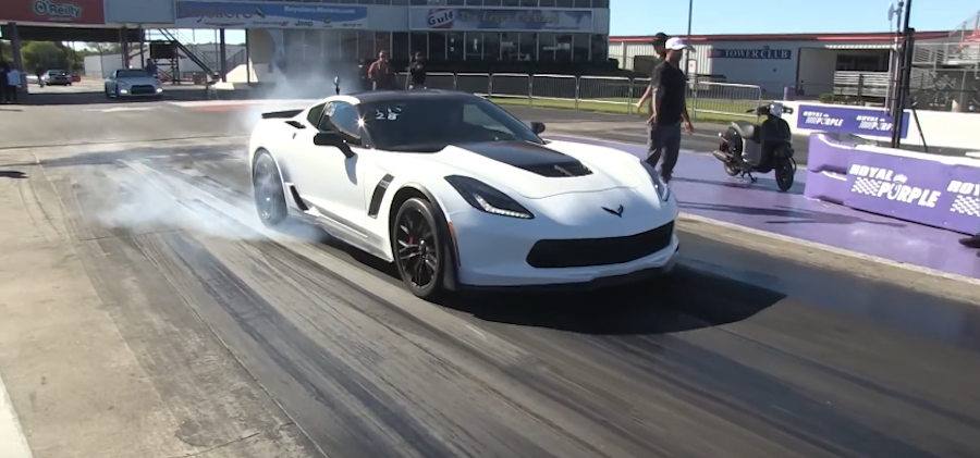 C7 Z06 Scorches Drag Strip With Ease