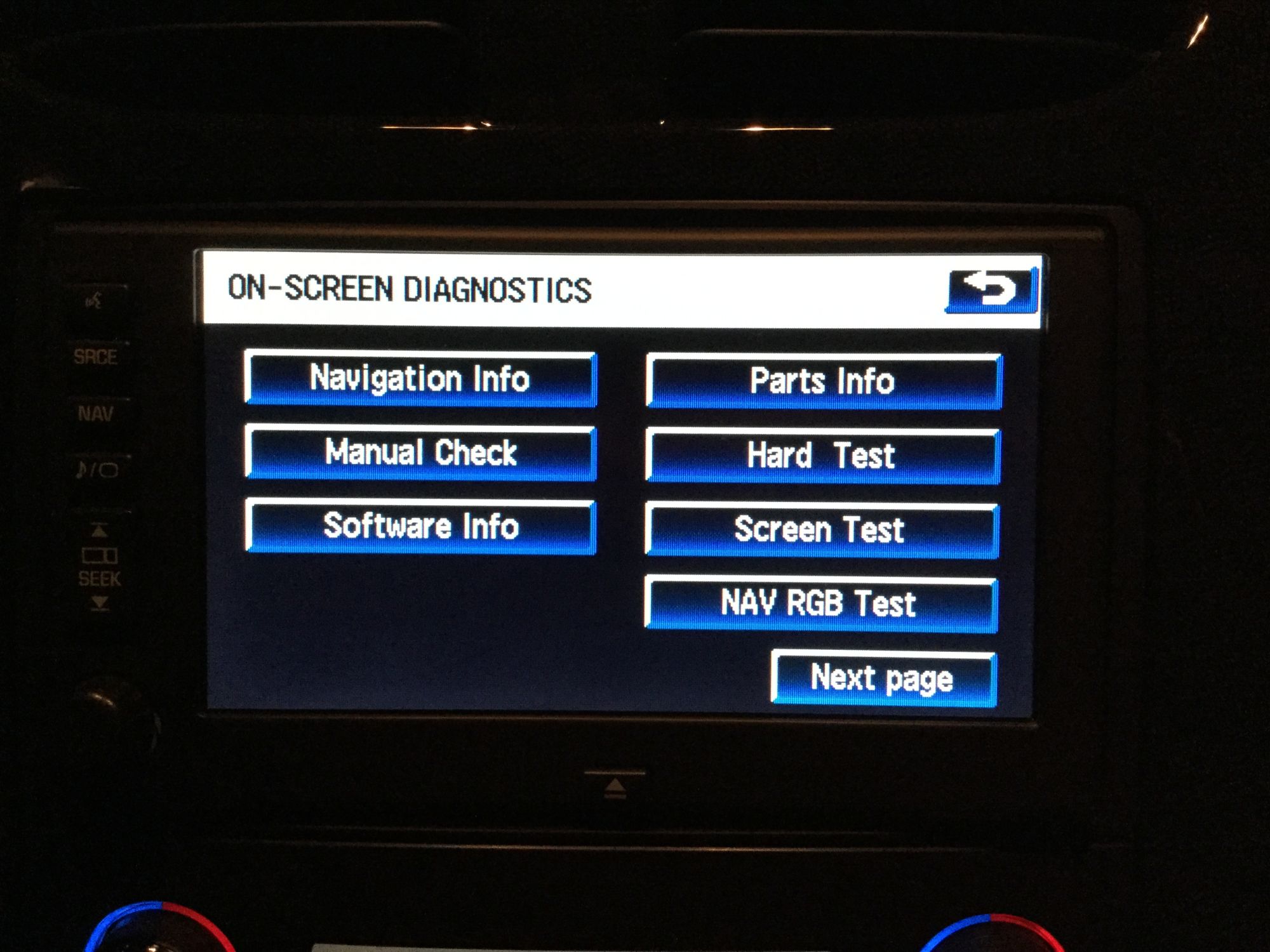 How To Get Your C6 Corvette's Navigation Into Diagnostic Mode