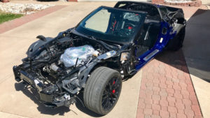 Salvage-Title Corvette Z06 to Be Raced at Pikes Peak