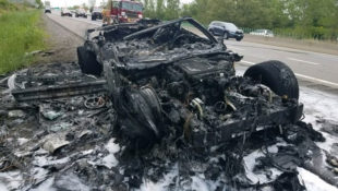 Corvette Z06 Goes up in Flames, and Nightmare Becomes Reality