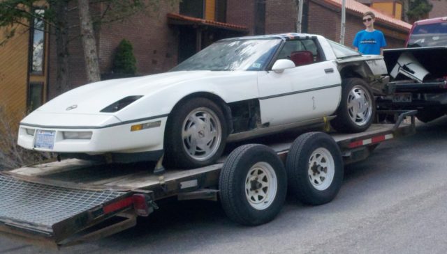 This Damaged C4 Part-Out May Save Your 1980s ‘Vette