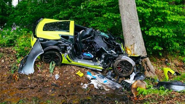 YouTuber’s C7 Z06 Gets Wrecked (photos)