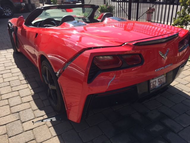 Would You Own a Crash-Damaged Corvette?