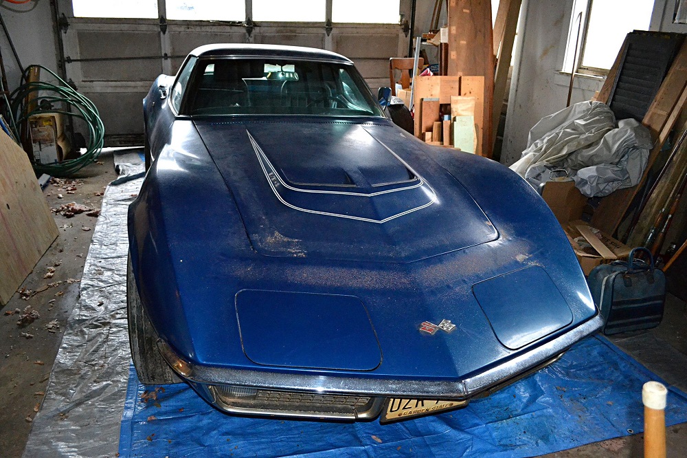 This '71 Corvette was used as a Surf Wagon.