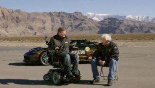 Sam Schmidt talks to Jay Leno about his Corvette Z06