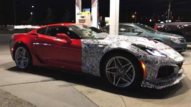 Here's a look at the 2018 Corvette ZR1 in the wild.